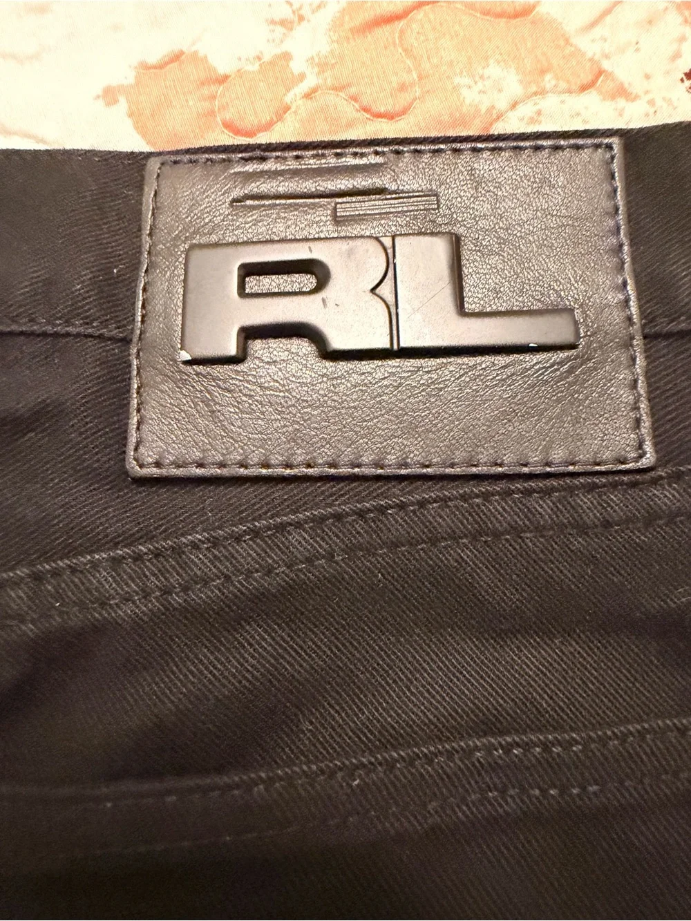 Ralph Lauren Black Straight-Leg Men’s Jeans